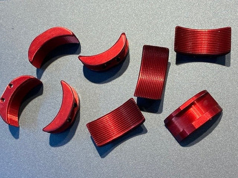 thumbnail image 2 of KLONIMUS Flat Arrow Design Trigger Shoe For 1911 Pistols, Black Anodized Aluminum 2 of 4